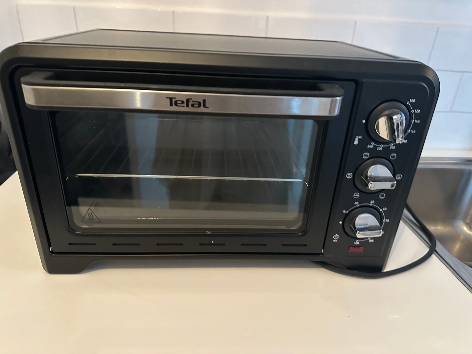Zgan Tefal oven OF4448 Optimo 19 L nauwelijks gebruikt, Ophalen of Verzenden, Zo goed als nieuw, Minder dan 45 cm