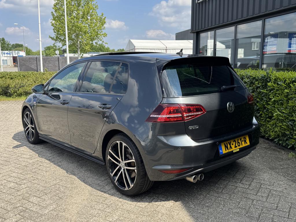 Volkswagen Golf 7 GTD 2.0 TDI 184pk DSG / Aut. Panoramadak L, Lichtsensor, Gebruikt, 4 cilinders, Leder
