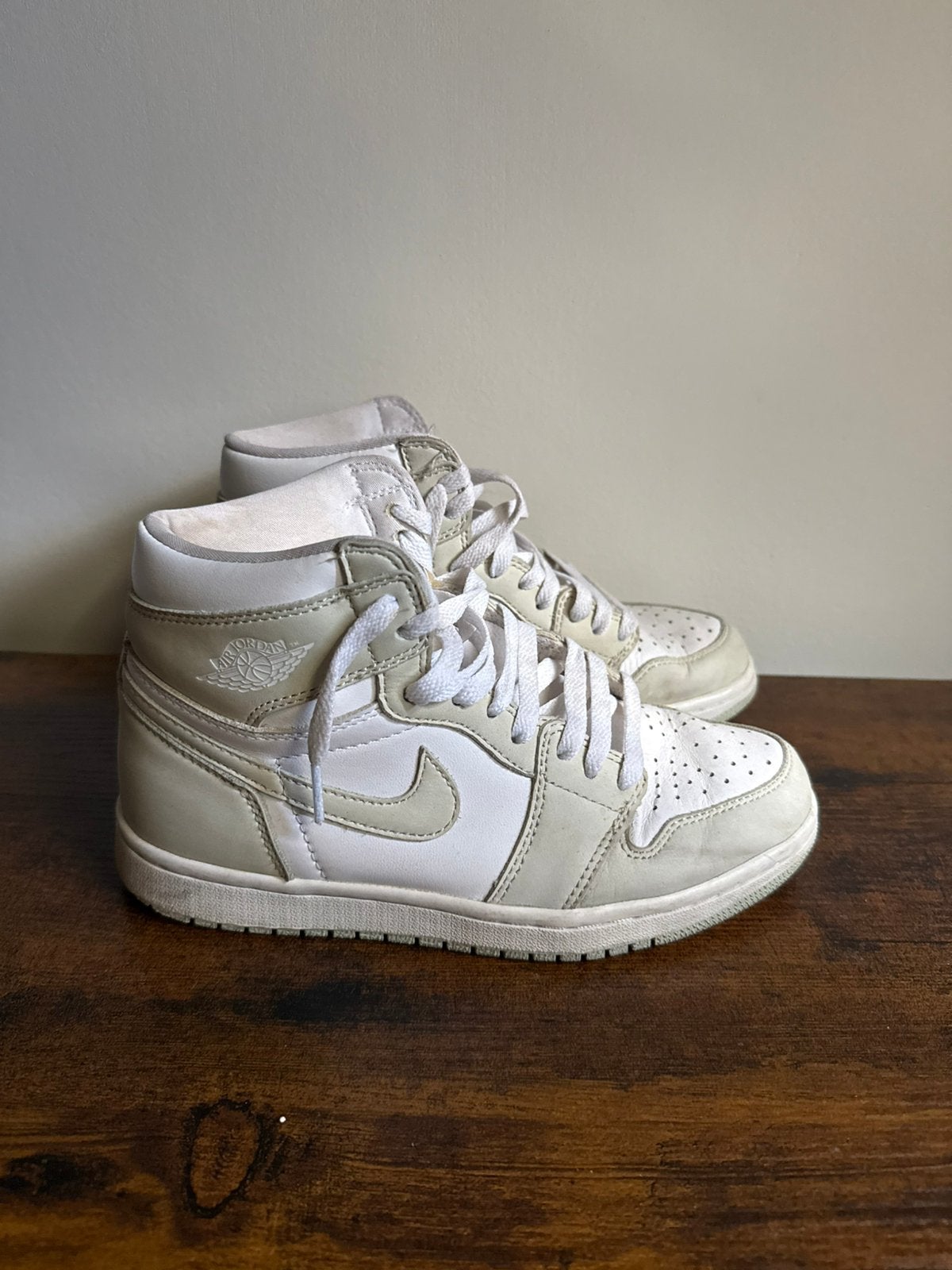 Jordan 4 seafoam, Wit, Ophalen of Verzenden, Sneakers of Gympen, Gedragen