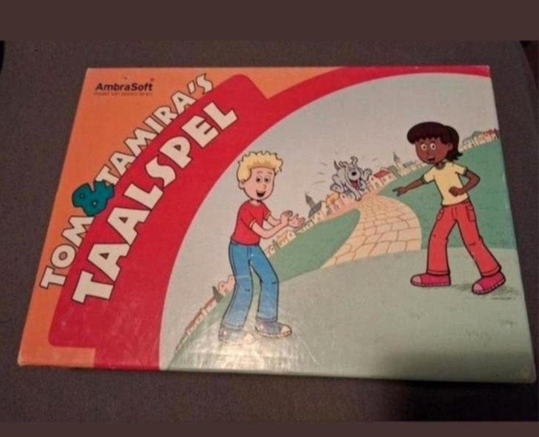 Tom & Tamira's Taalspel - Educatief Bordspel, Drie of vier spelers, Ophalen of Verzenden, Zo goed als nieuw, AmbraSoft