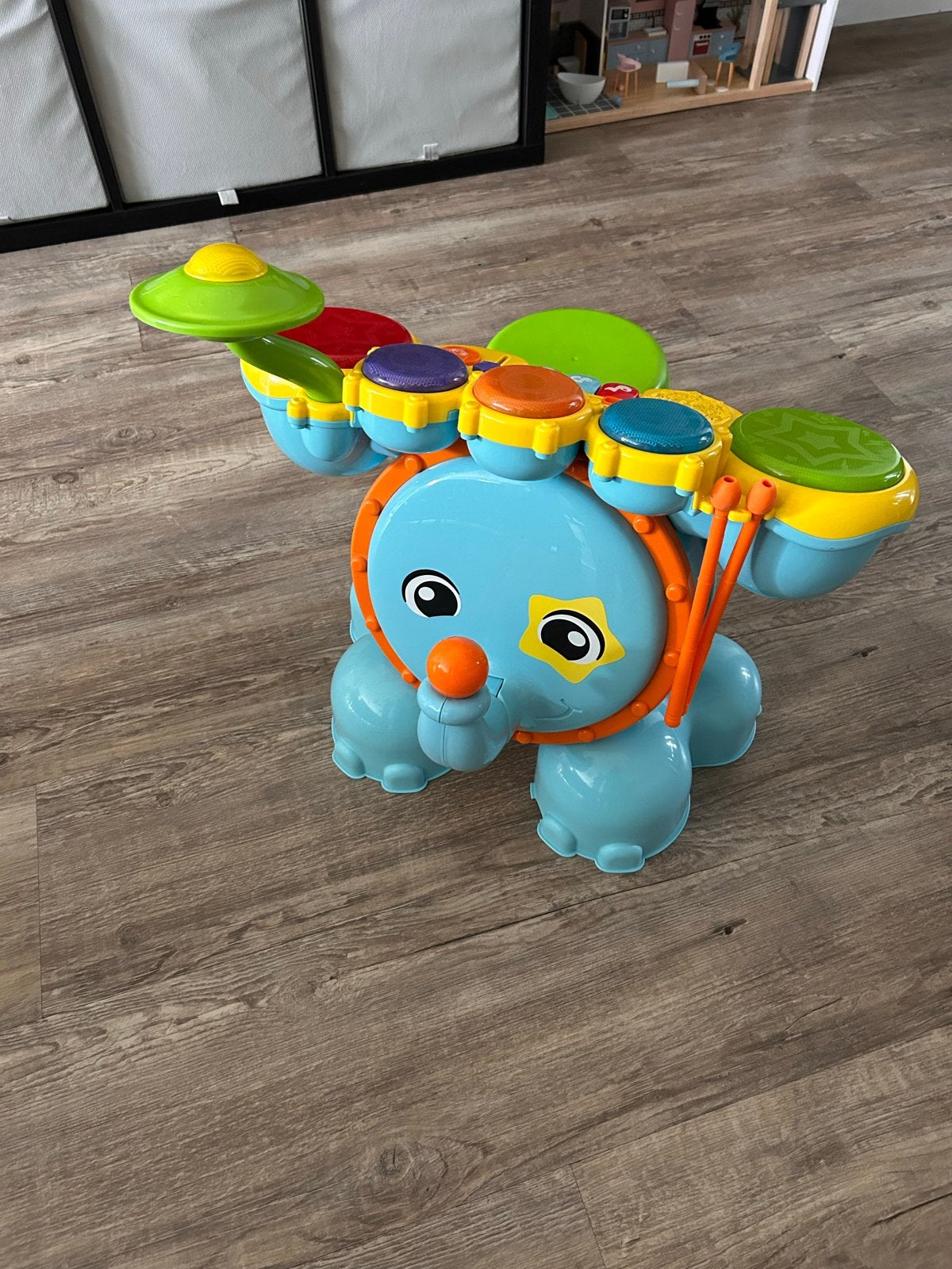 VTech Rock en Leer Drumstel, Ophalen, Gebruikt, Overige typen, Met licht