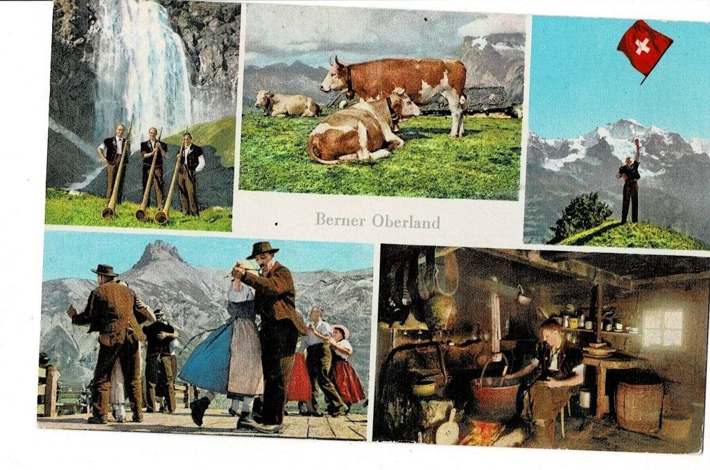 Berner Oberland, Ophalen of Verzenden, Ongelopen, Overig Europa