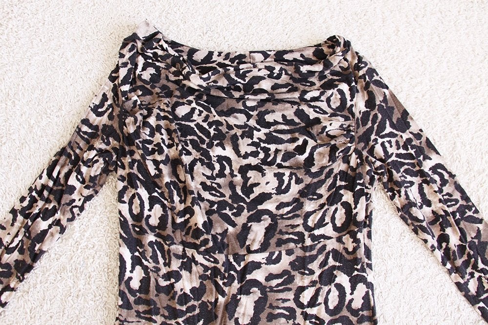 Prachtig Vintage Jurkje (L) - 75 € 20,-, Kleding | Dames, Meerkleurig, Maat 42/44 (L), Ophalen of Verzenden, Boven de knie