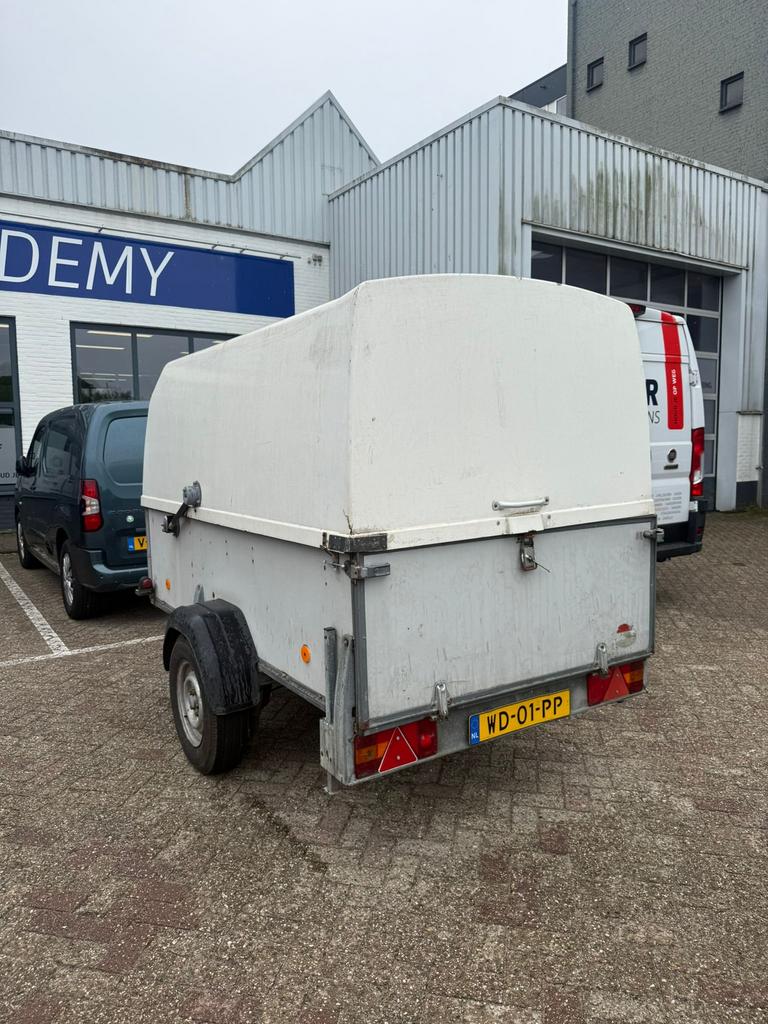 Westfalia Dichte gesloten aanhanger Bagagewagen hoge klep, Auto diversen, Ophalen, Zo goed als nieuw