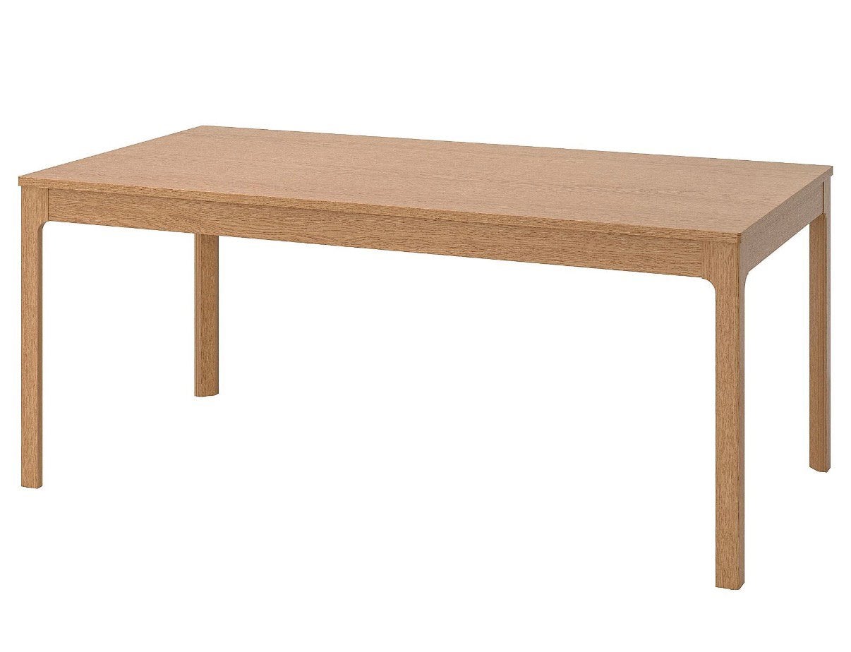 Foto 7 van IKEA EKEDALEN uitschuifbare hout eettafel