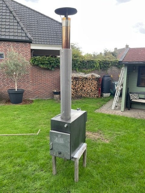 kirami hottub kachel 36 kw, Ophalen, Gebruikt, Vast