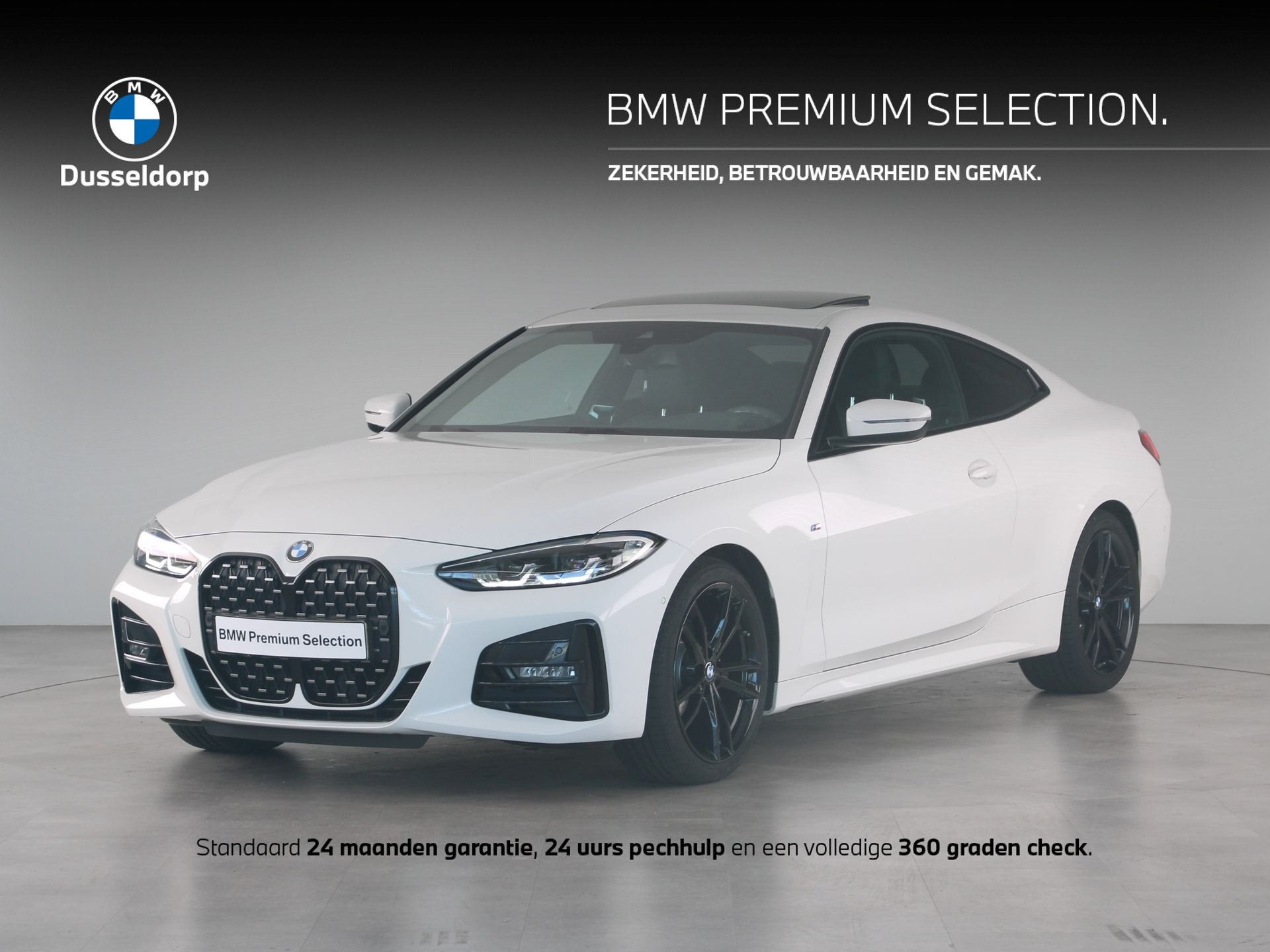 BMW 4 Serie 420i Coupé High Executive (bj 2021, automaat), Auto's, Automaat, Achterwielaandrijving, Gebruikt, Met garantie (alle)