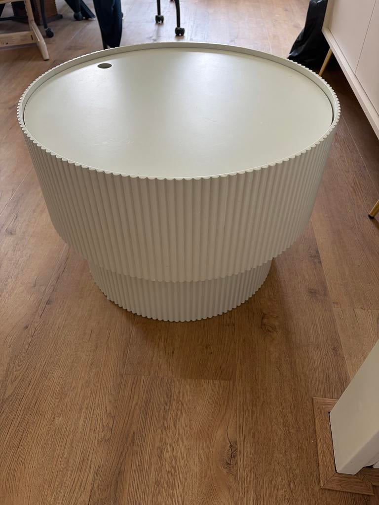 Rima bijzettafel Kwantum - Zo goed als nieuw, Ophalen, Minder dan 50 cm, Rond, Zo goed als nieuw