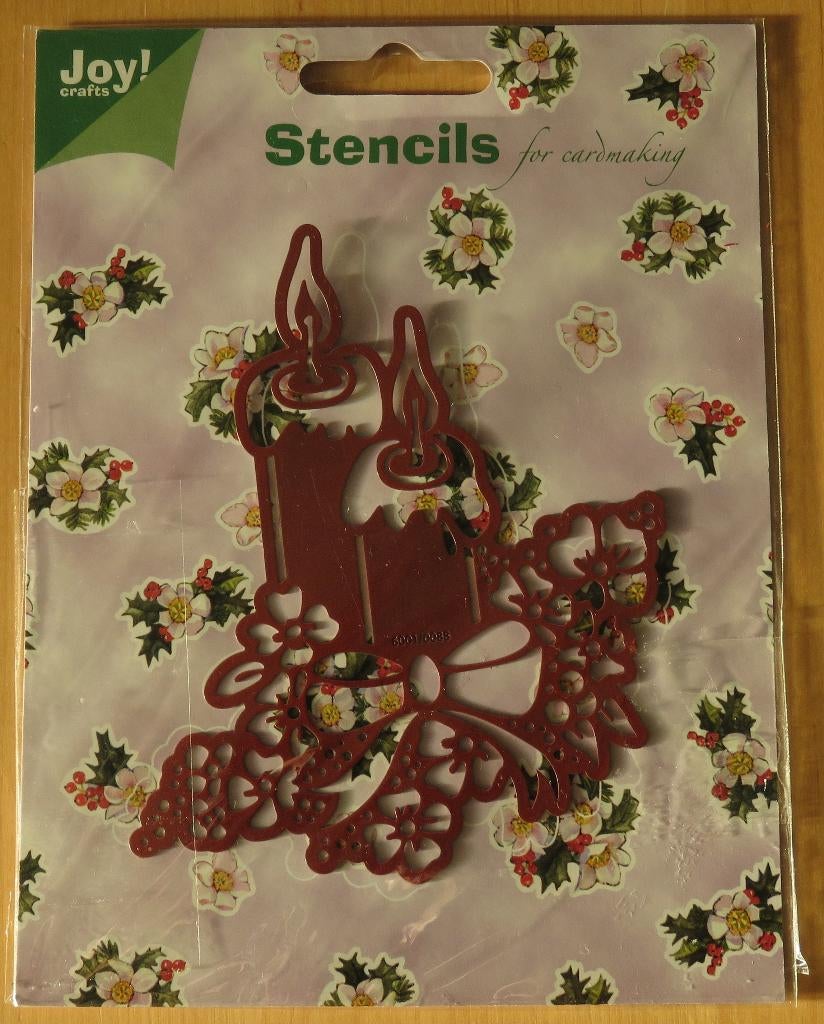 Embossing Mal / Stencil -Joy! Crafts - Kerst, Ophalen, Zo goed als nieuw, Kerst, Pons of Mal
