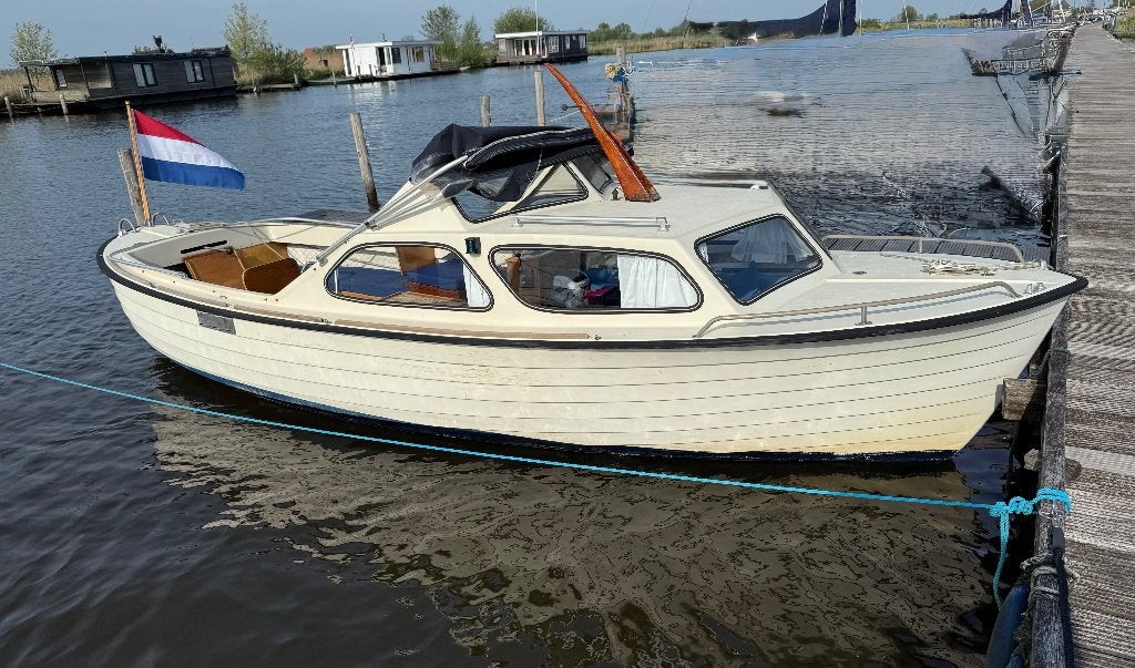 Kajuitsloep Scand 20, Ophalen, Gebruikt, Binnenboordmotor, 55 cm