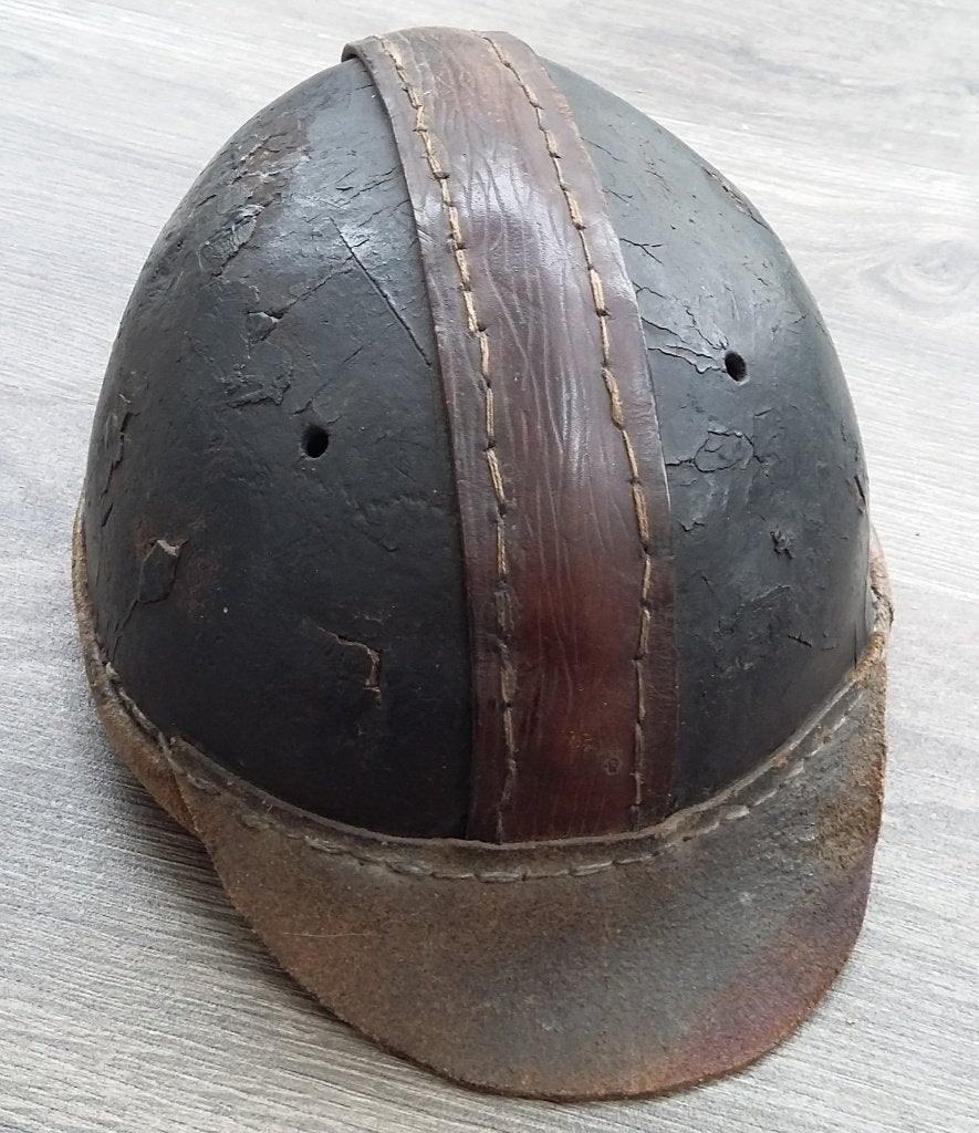 Omstreeks 1880-1920 Mijnwerkers Pet Hoed Cap Helm AFWIJKEND, Ophalen of Verzenden