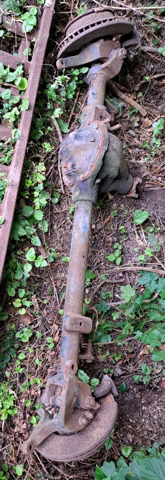Vooras 8 gaats Dana 44 Dodge W200 compleet, Auto-onderdelen, Ophalen, Gebruikt, Dodge