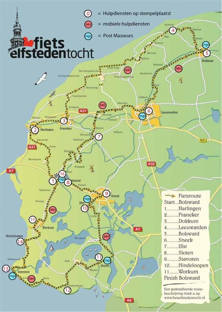 Gezocht: startbewijs voor fiets elfsteden tocht, Eén persoon, Mei