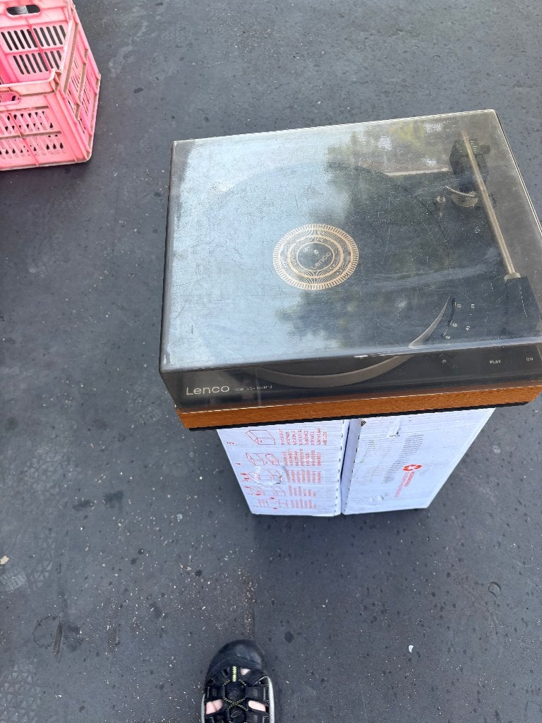 Vintage Lenco Lenco B52 draaitafel, Ophalen, Gebruikt, Platenspeler, Overige merken