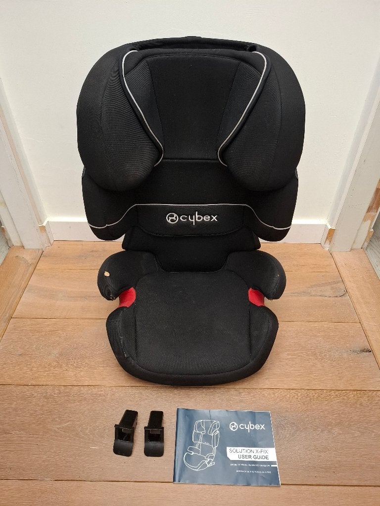 Autostoel - Cybex Solution X-Fix, Verstelbare rugleuning, Gebruikt, 15 t/m 36 kg, Isofix