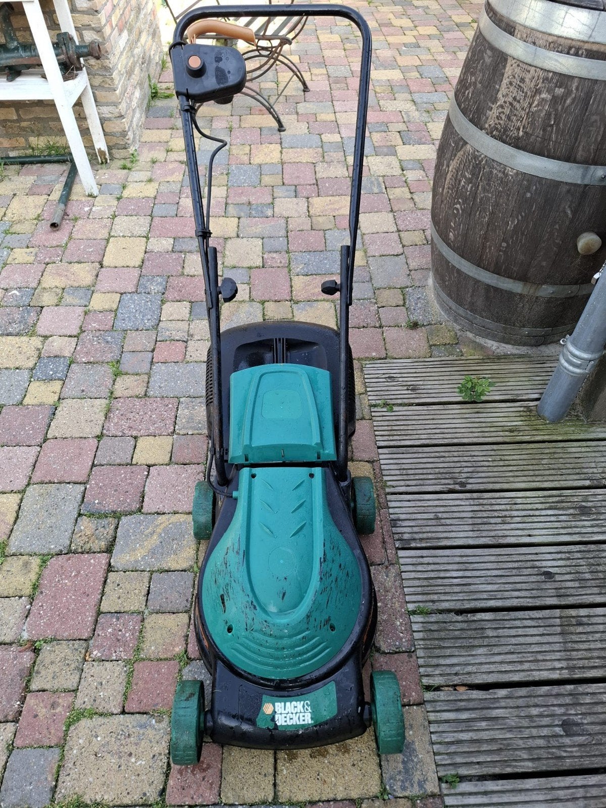 Grasmaaier black&decker, Ophalen, Gebruikt