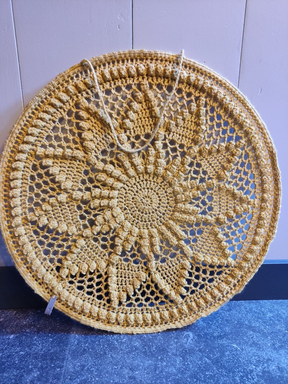 Gehaakte Mandala, Huis en Inrichting, Woonaccessoires | Wanddecoraties, Ophalen