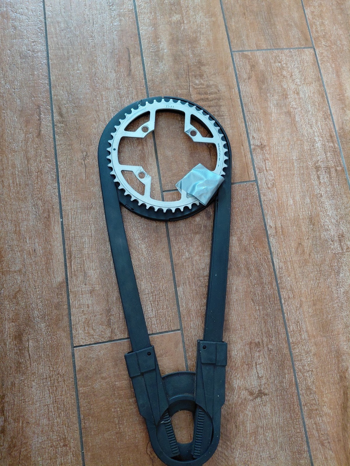 Chain-glider Tandwiel 44T met Kettingkast, Elektrische fiets, Ophalen of Verzenden, Derailleur of Ketting, Nieuw