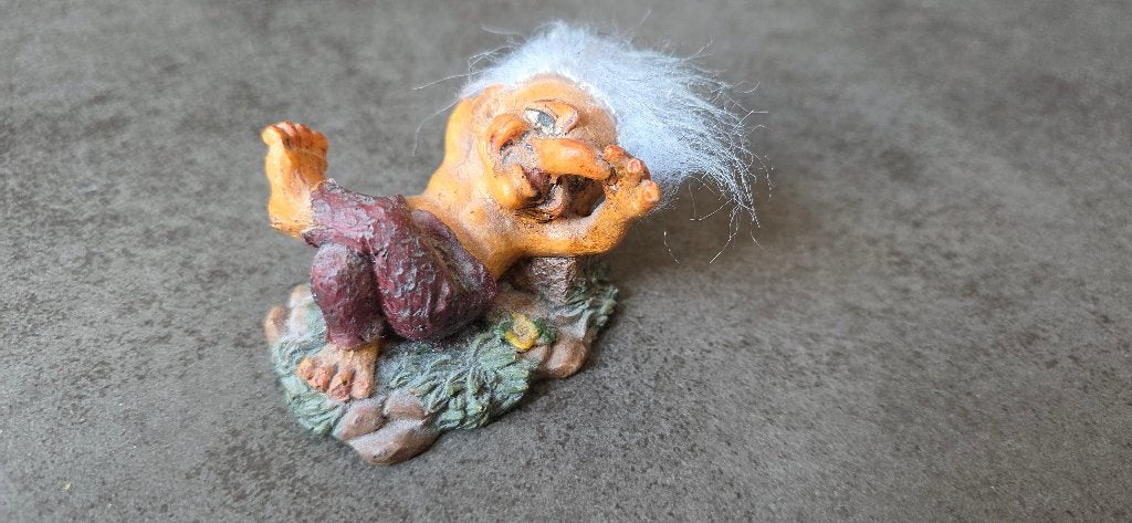 trollenbeeldje scandinavie, Verzamelen, Beelden en Beeldjes, Ophalen of Verzenden, Gebruikt