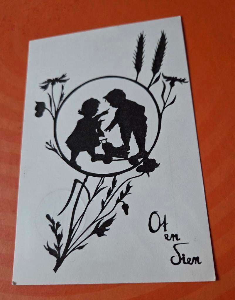 Ot en Sien - Knipkunst - W.Tj. Lever, Verzamelen, Verzenden, 1980 tot heden, Gelopen, Kinderen