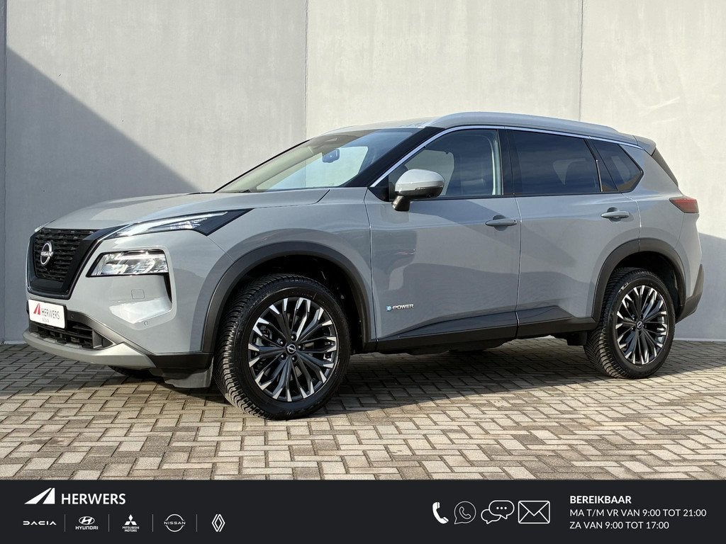 Nissan X-Trail 1.5 e-Power Tekna / Fabrieksgarantie t/m 05-2, Auto's, Nissan, Bedrijf, Te koop, X-Trail, 360° camera, ABS, Achteruitrijcamera