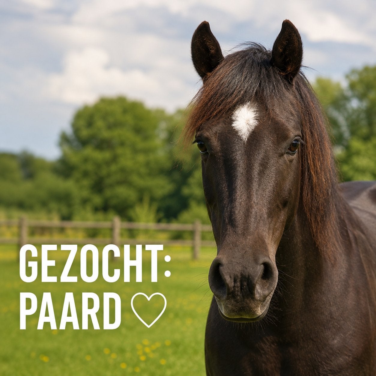 Gezocht: lief en betrouwbaar allround paard, Dieren en Toebehoren, Paarden en Pony's | Overige Paardenspullen, Ophalen, Nieuw