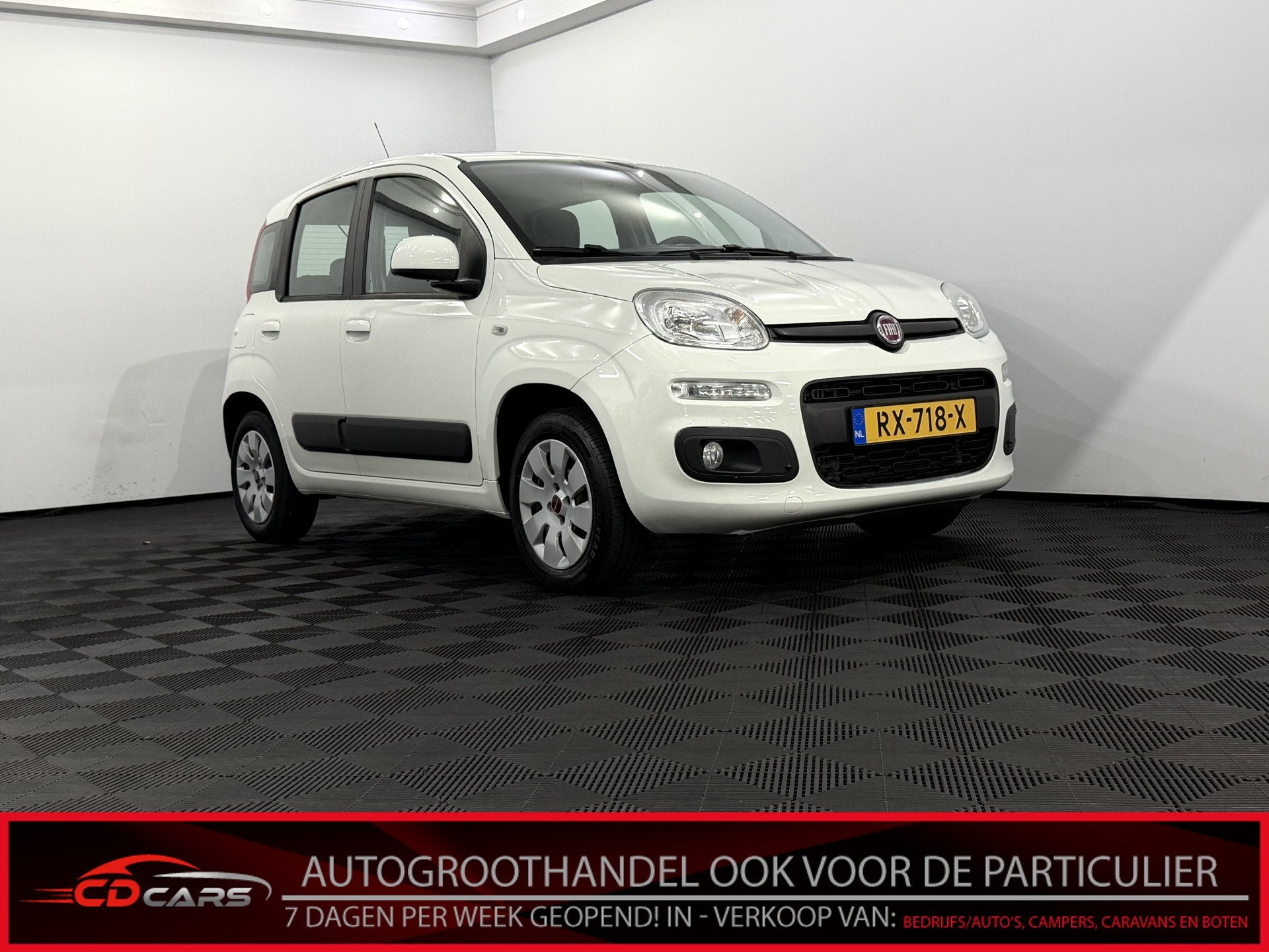 Fiat Panda 0.9 TwinAir Lounge Airco, Radio, Eco mode, Mistla, Auto's, Voorwielaandrijving, Stof, Gebruikt, Panda