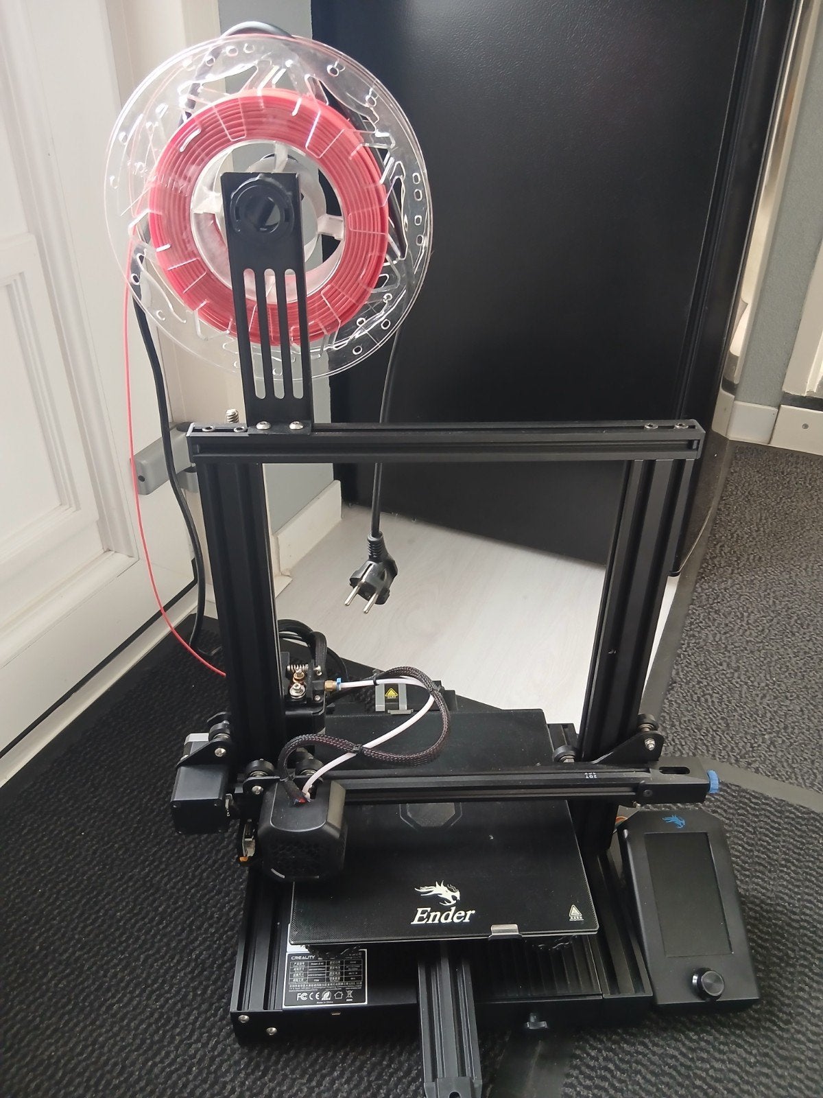 Creality Ender-3 V2 3D-printer met filament, Ophalen, Zo goed als nieuw, Filament, Creality