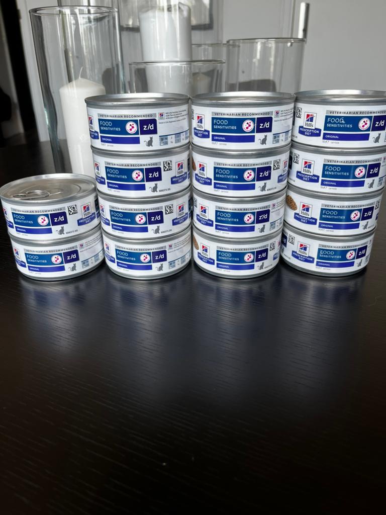 Z/d Hills prescription diet food sensitivities hypoallergeen, Dieren en Toebehoren, Dierenvoeding, Ophalen of Verzenden, Kat