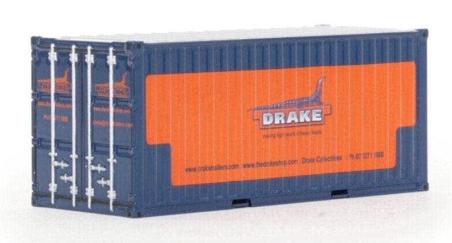 WSI DRAKE COLLECTIBLES 20 FT CONTAINER - DRAKE