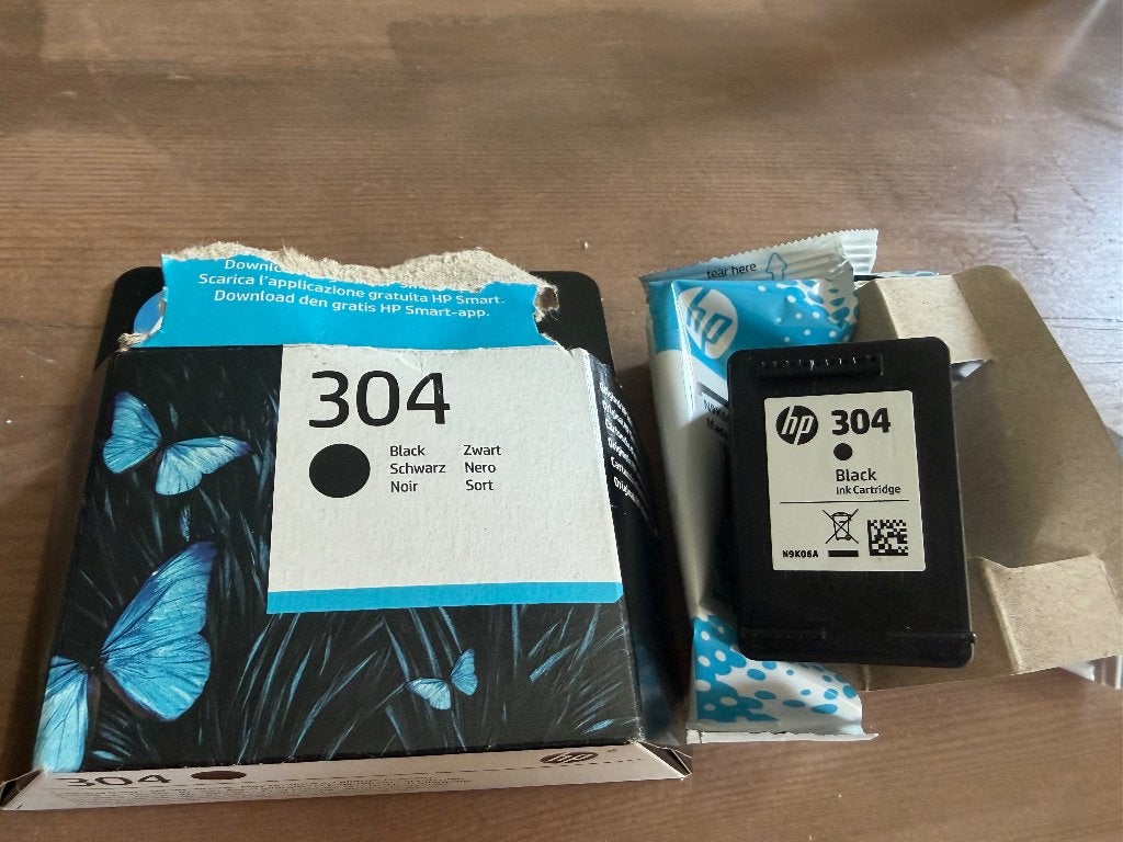 Cartridge 304 hp zwart, Ophalen of Verzenden, Nieuw, Cartridge