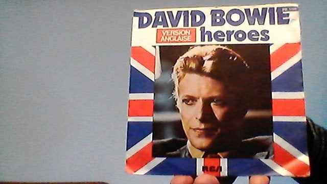 david bowie jukebox single heroes uit 1977, Cd's en Dvd's, Vinyl Singles, Ophalen of Verzenden, Zo goed als nieuw, Pop, Single