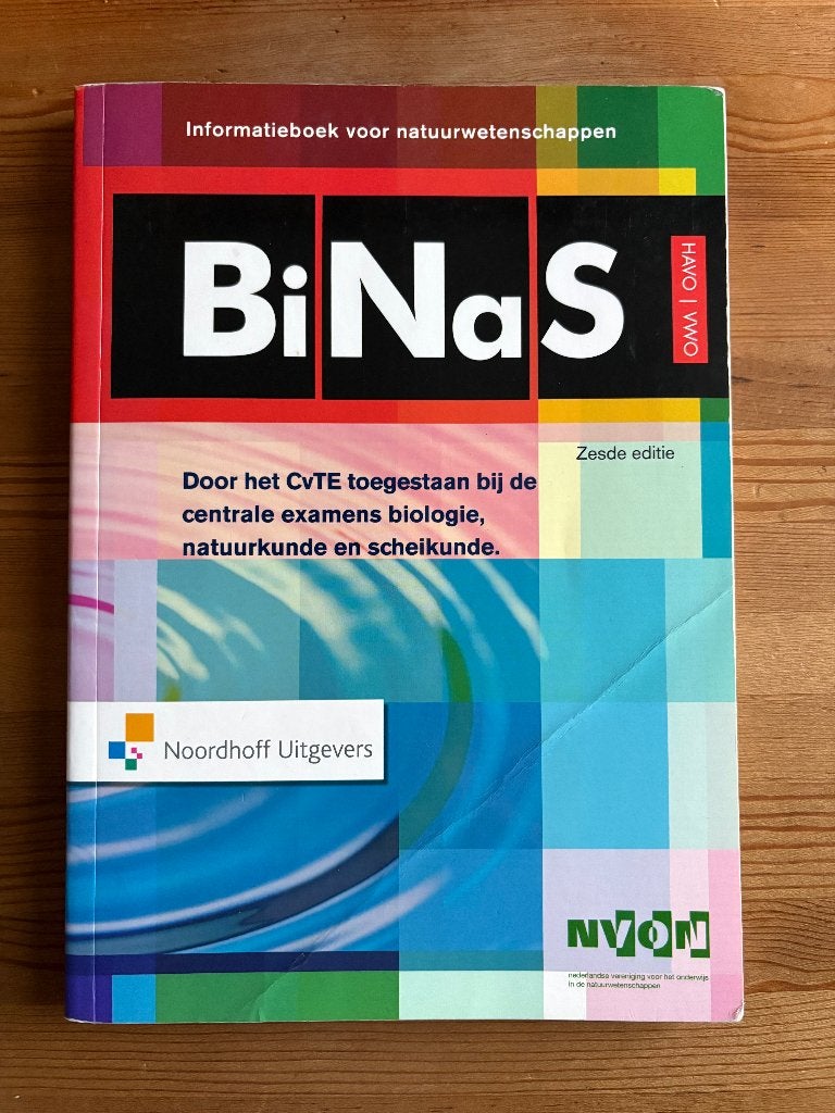BiNaS Zesde Editie, Boeken, Gelezen, VWO, Verzenden, Biologie