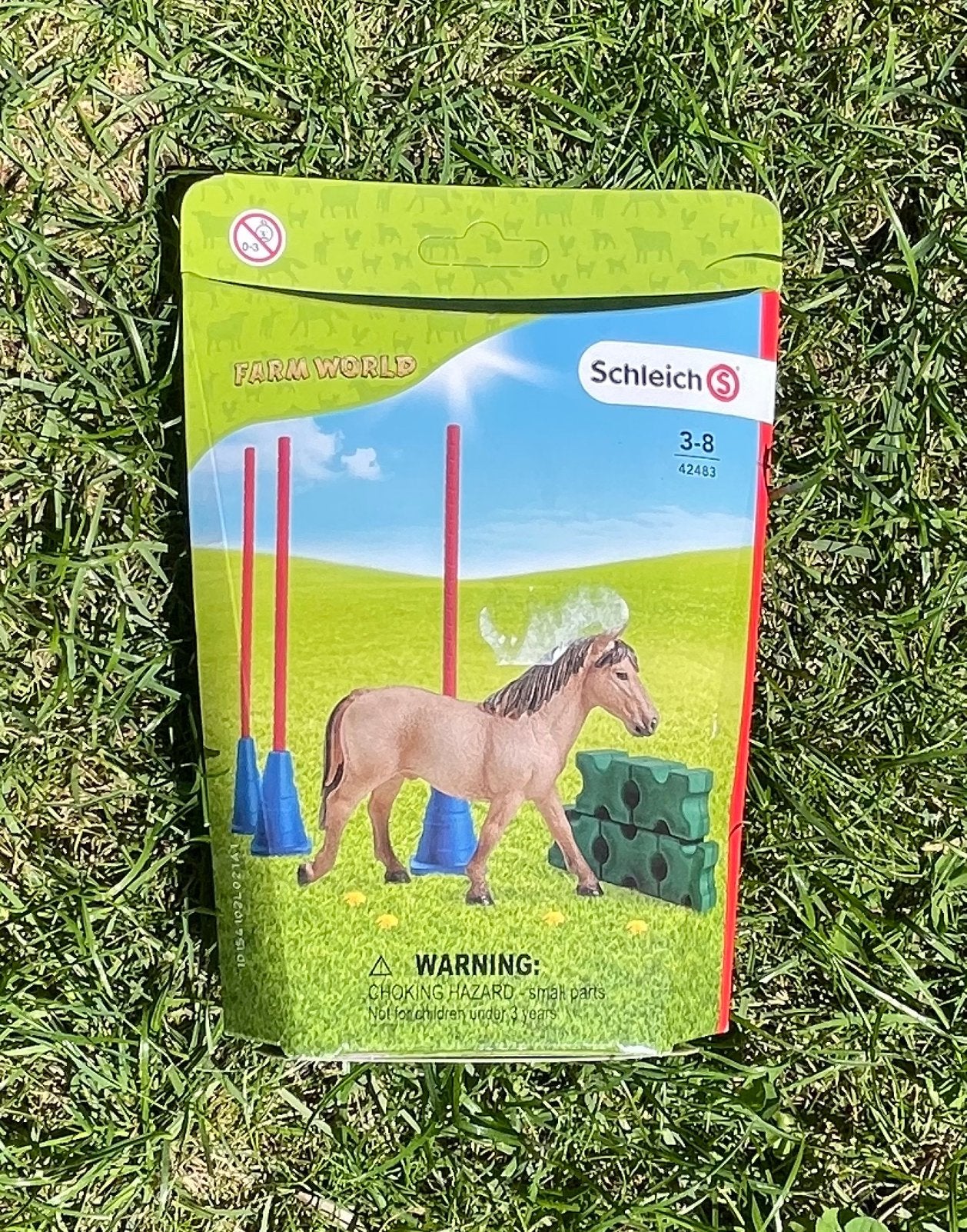 Schleich set met hindernissen, Ophalen of Verzenden, Zo goed als nieuw