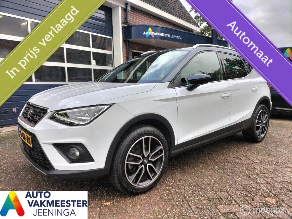 Seat Arona 1.0 TSI 116pk FR Style Business Intense Automaat, Auto's, Parkeersensor, 116 pk, Bedrijf, 600 kg