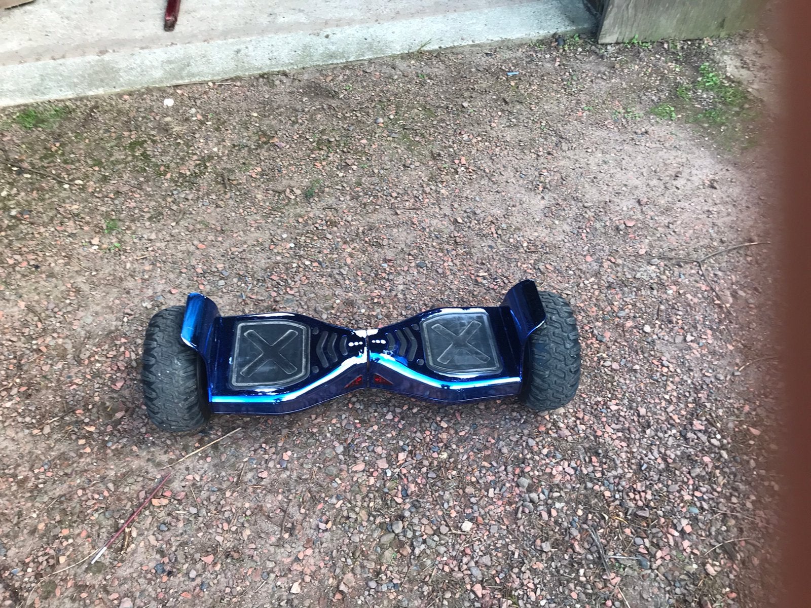 Een mooie hoverboard, Gebruikt