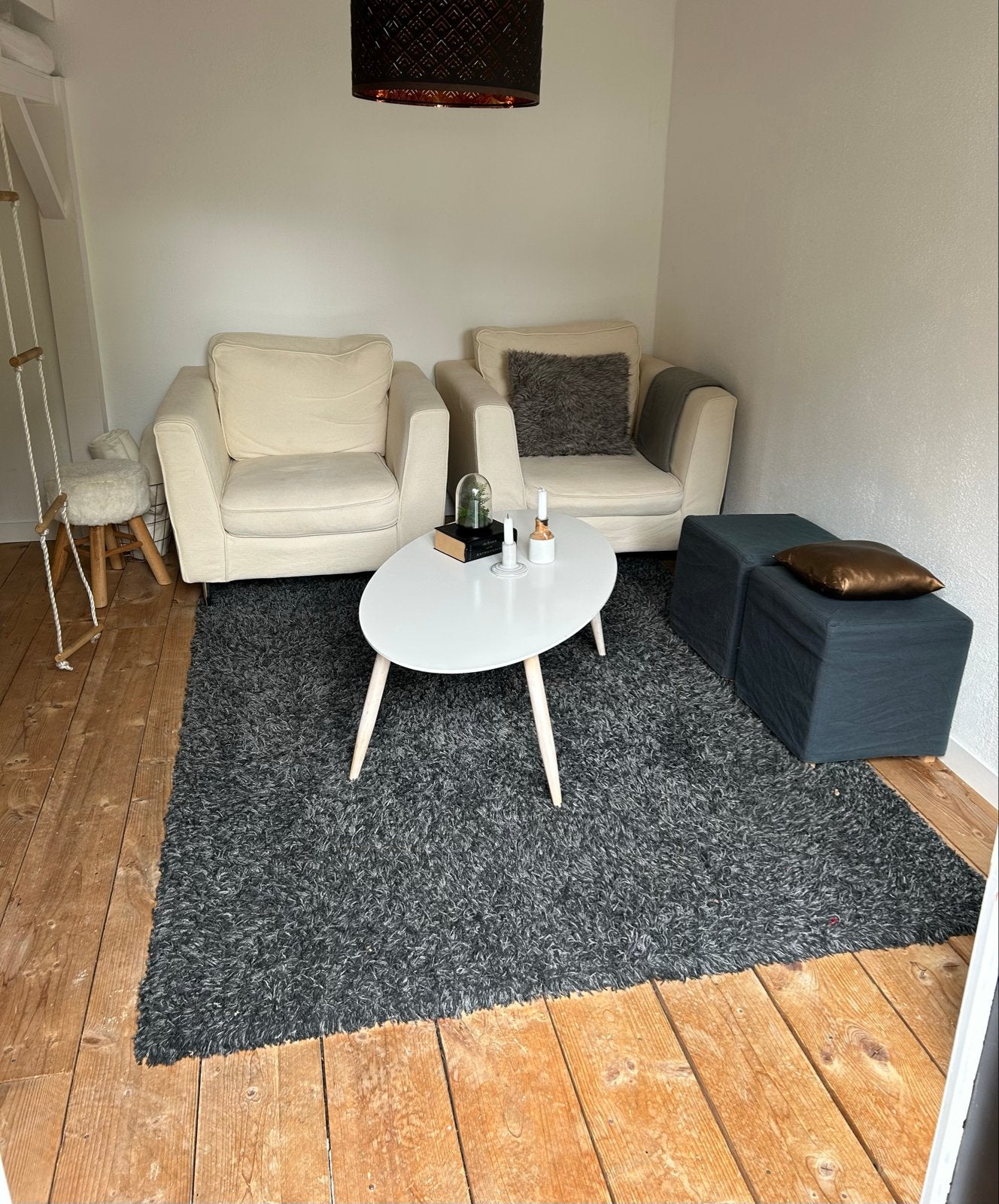 crèmekleurige fauteuils (2 stuks) vandaag ophalen, Ophalen, Gebruikt, Stof, 75 tot 100 cm