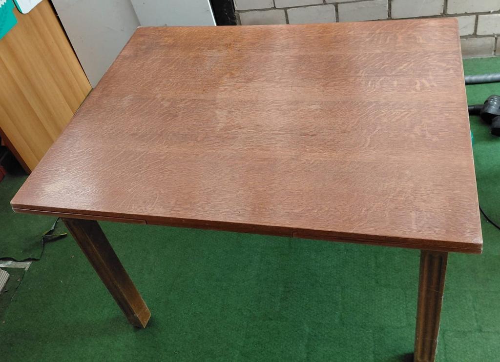 Verstelbare Keuken Tafel + 2 Stoelen, Ophalen