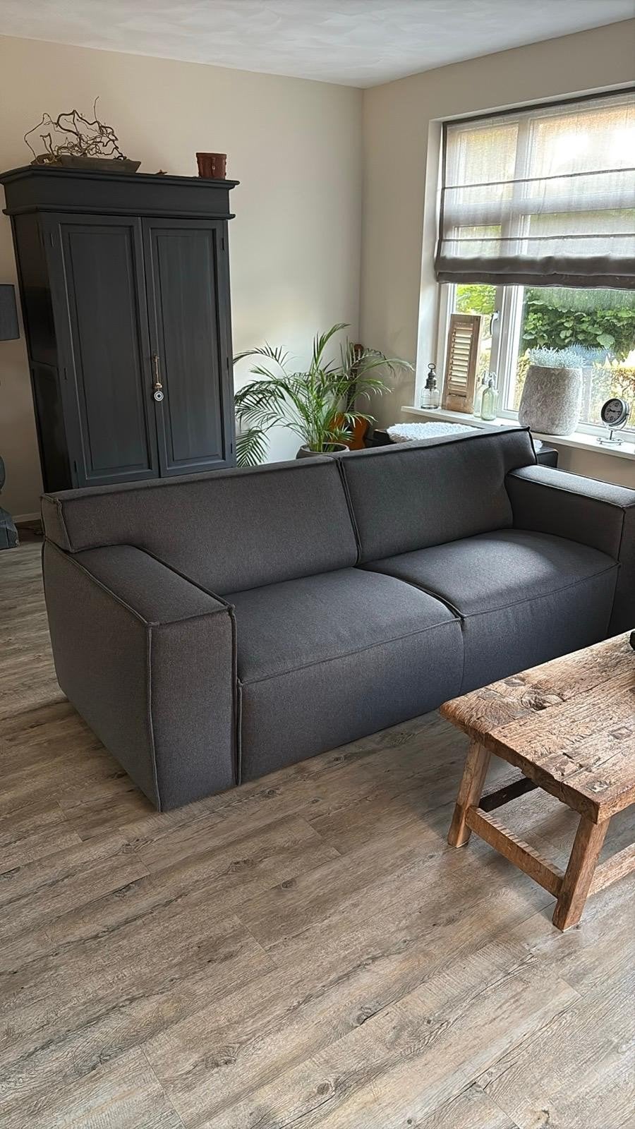 3 zits bank NIEUW!!, Ophalen, 75 tot 100 cm, Stof, 200 tot 250 cm