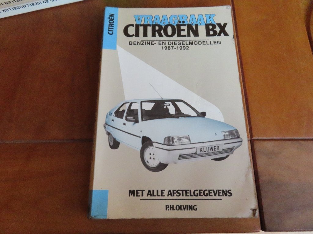 Vraagbaak Citroen BX benzine, BX diesel 1987-1992, 296 blz, Ophalen of Verzenden