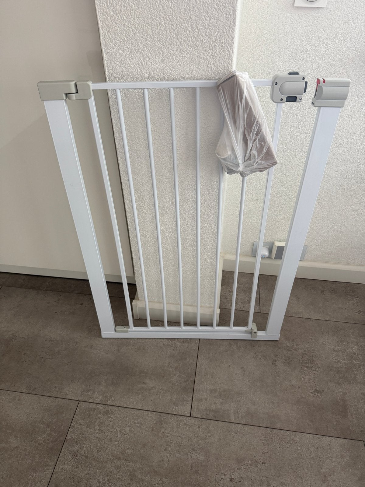 Safety 1st easy close extra hoog (91 cm) traphekje, Kinderen en Baby's, Ophalen, Gebruikt, Klemhekje, Metaal of IJzer