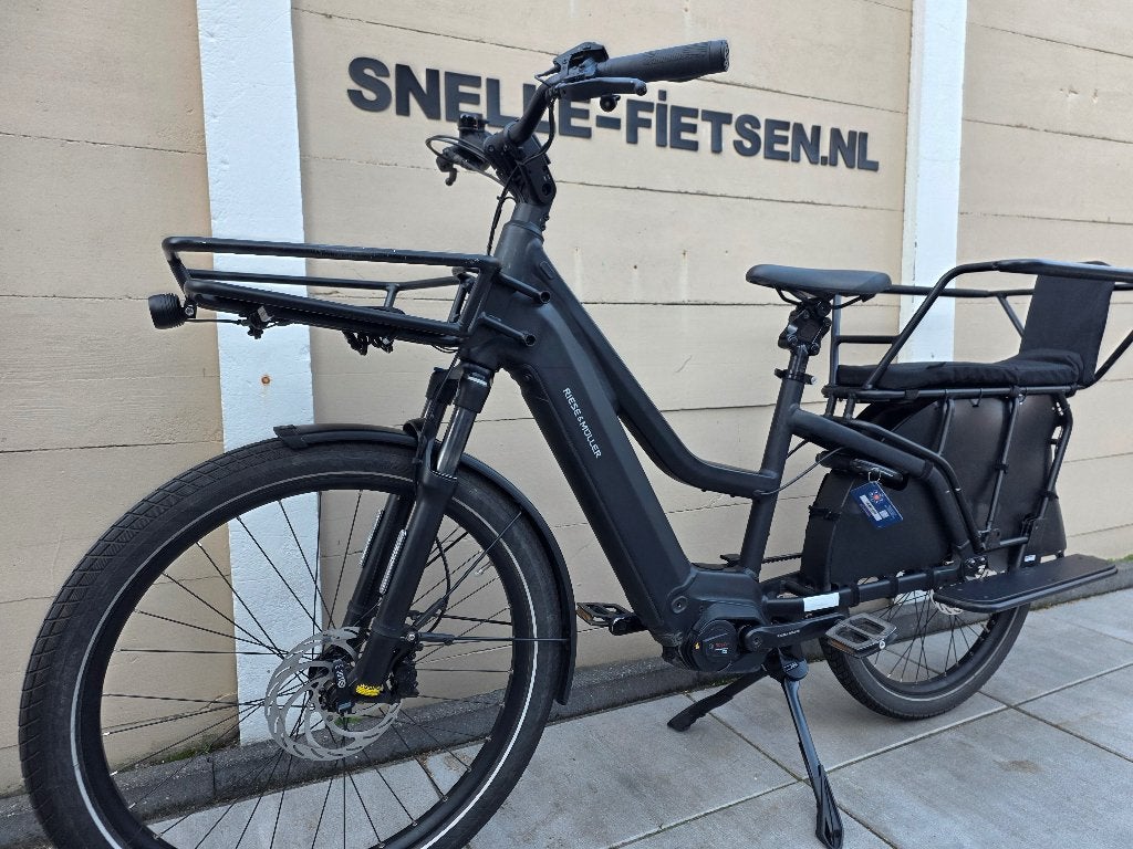Riese en Muller Multicharger vario GT bosch 750wh 10-2023, Fietsen en Brommers, Elektrisch, Zo goed als nieuw, Riese, 2 kinderen