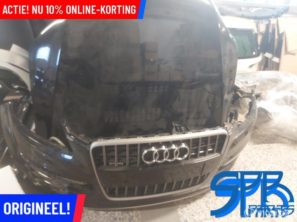 AUDI Q7 4L FACELIF V12 TDI Voorkop compleet zwart metallic, Gebruikt, AUDI, Audi, Ophalen of Verzenden