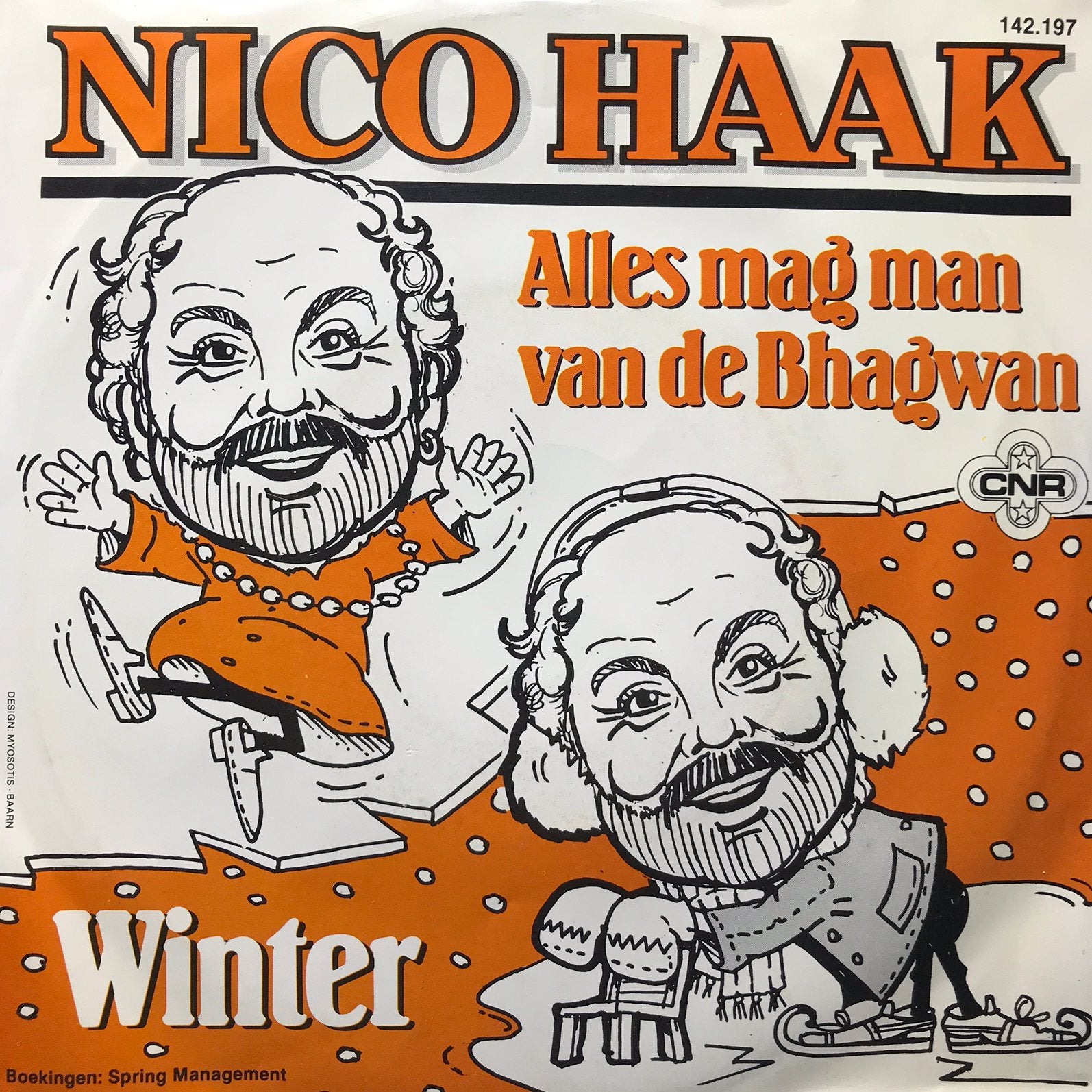 Nico Haak - Alles mag man van de Bhagwan, Ophalen of Verzenden
