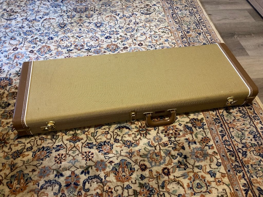 Fender koffer telecaster en stratocaster. g&g tweet usa., Ophalen, Gebruikt, Elektrische gitaar
