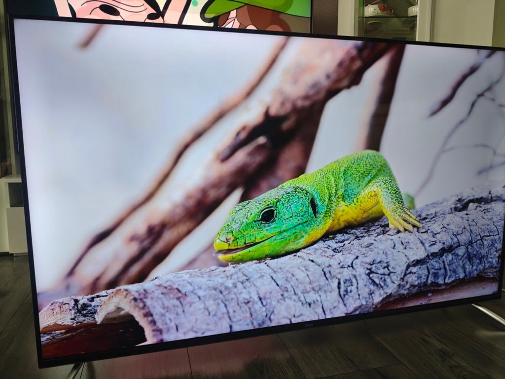 55 inch Android TV ChiQ LED 4K UHD + soundbar, 50 Hz, Zo goed als nieuw, 100 cm of meer, Ophalen