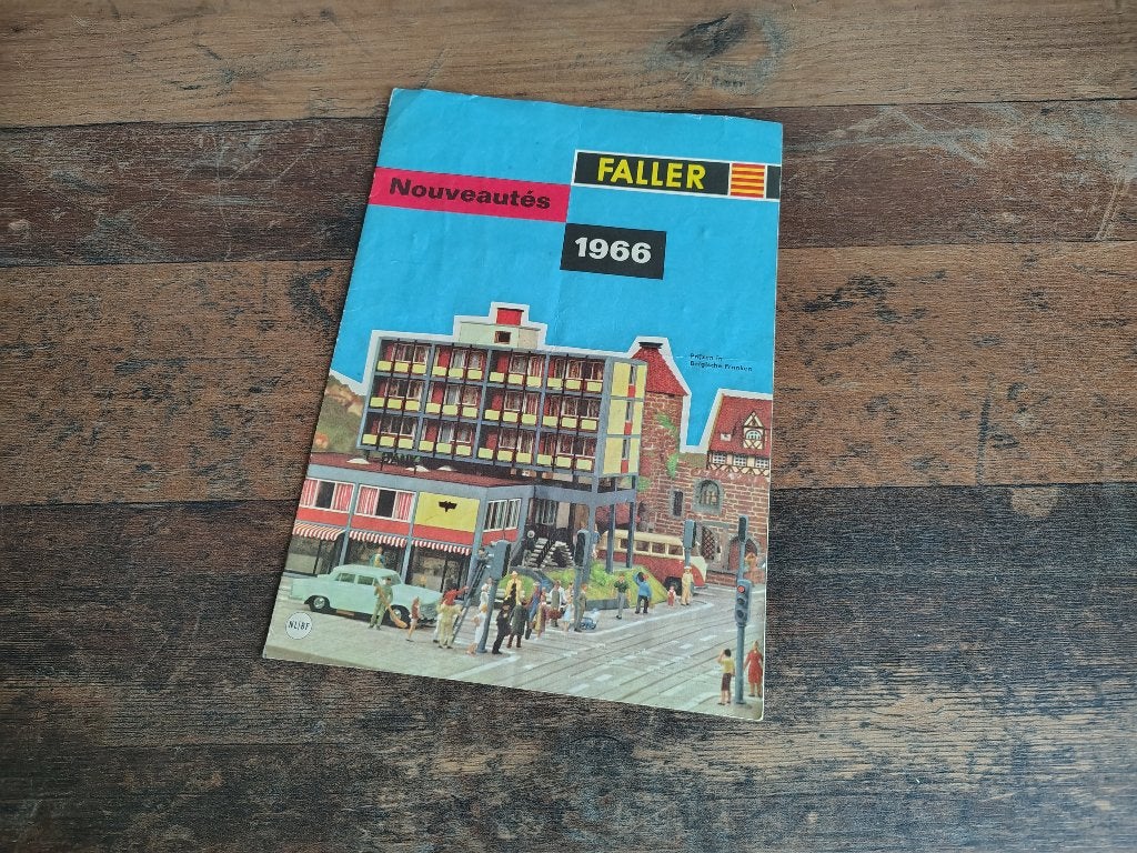 Folder: Faller AMS / Racebaan/ Slotcar (1966), Ophalen of Verzenden, Gebruikt, Elektrisch, Carrera