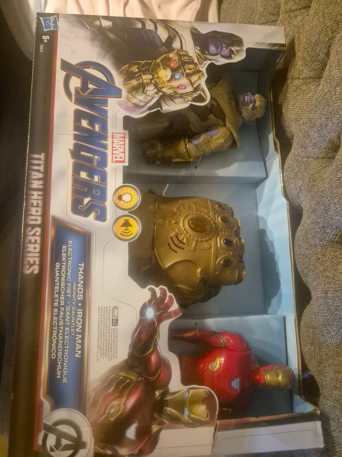 Marvel Avengers Titan Hero Series Thanos & Iron Man Set, Kinderen en Baby's, Ophalen of Verzenden, Nieuw
