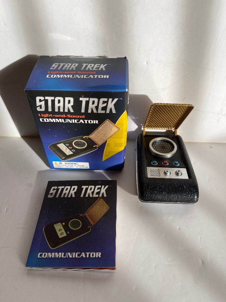 Star Trek - Communicator - met Licht en geluid, Verzenden, Nieuw, Overige typen