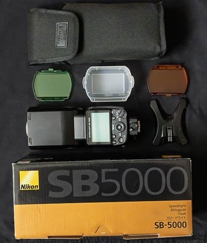 Nikon SB-5000 flitser, Audio, Tv en Foto, Fotografie | Flitsers, Nikon, TTL, Externe flitser, Ophalen of Verzenden